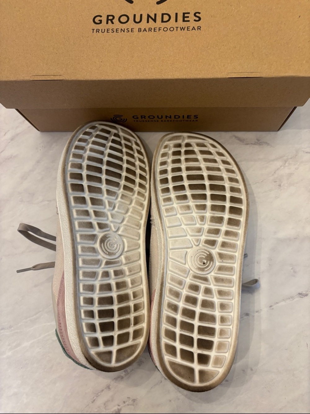Groundies Nova GS1 Sneakers US 7.5 Beige Barefoot Minimalist DONATING 4/30! - Picture 11 of 16